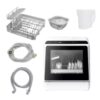 Blitzhome Dishwasher with APP Control Intelligent Countertop Table Smart Portable Countertop Dish Washers Machine For Kitchen